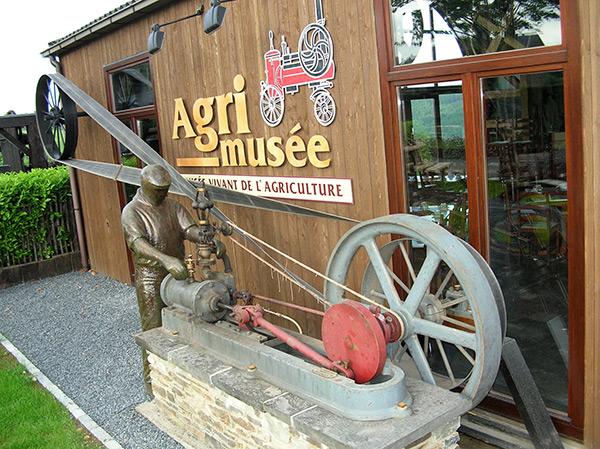 Photo de l'entrée de l'Agri-Musée