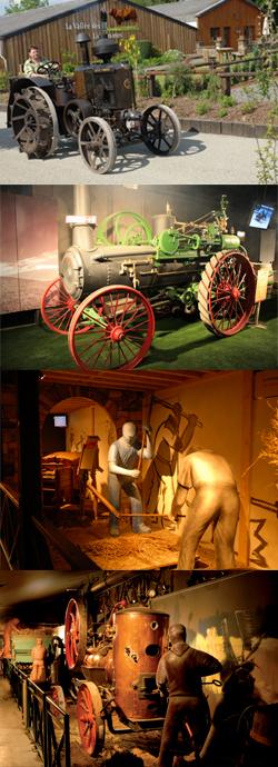 Photo de l'Agri-Musée, métiers et matériel